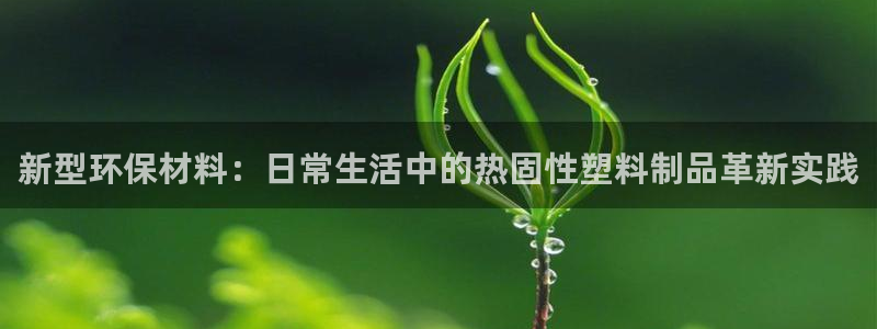 冷太阳什么意思：新型环保材料：日常生活中的热固性塑料制品革新