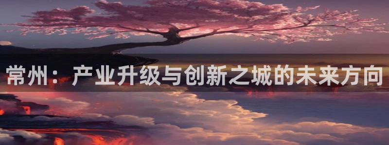 太阳集团娱乐全部网址视频：常州：产业升级与创新之城的未来方向