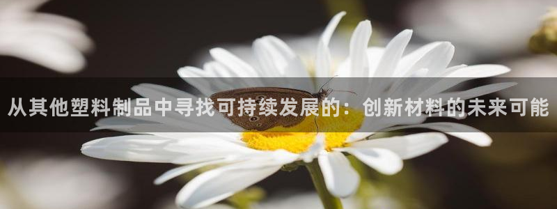 太阳app苹果下载地址：从其他塑料制品中寻找可持续发展的：创